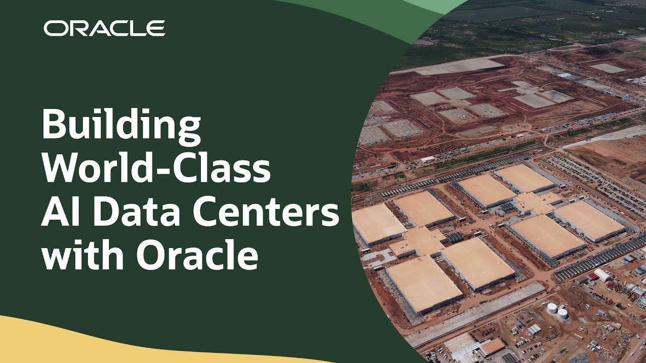 Oracle AI infrastructure data center expansion with cloud computing technology