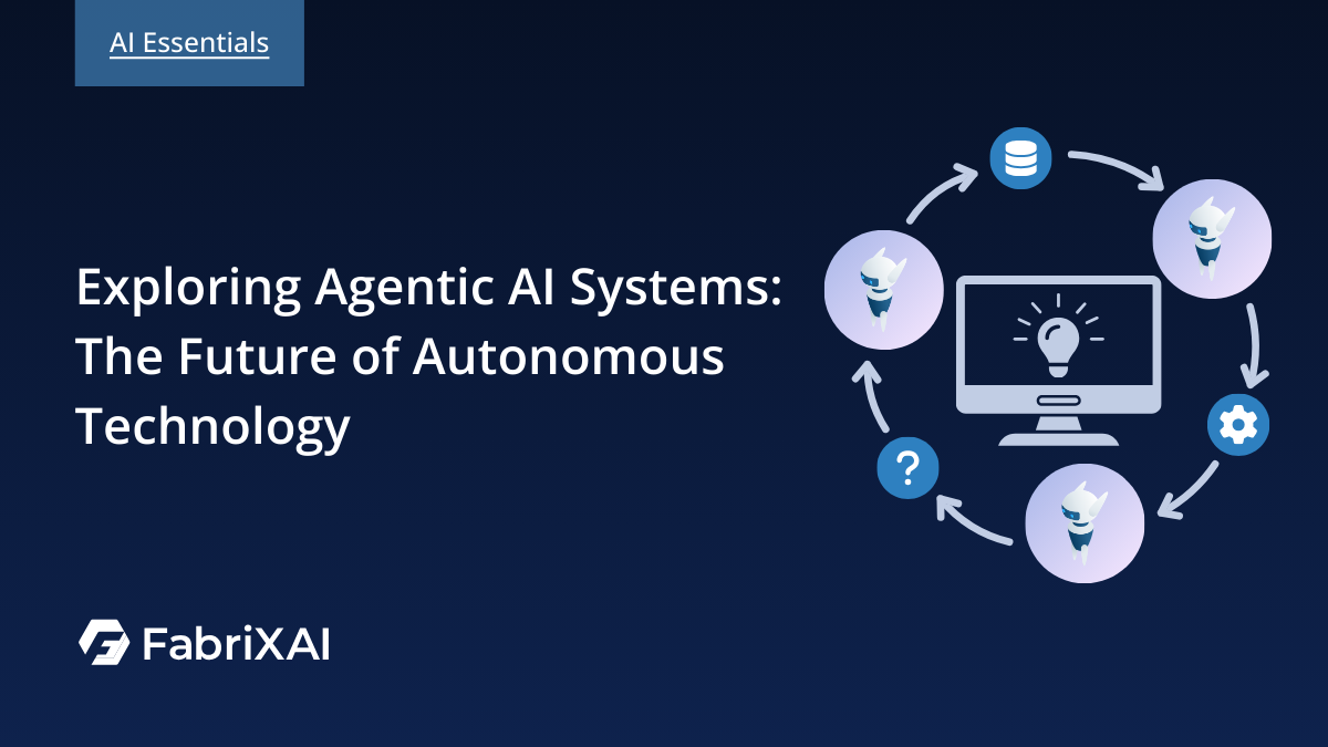 Agentic AI autonomous systems technology visualization showing intelligent agents and reasoning capabilities