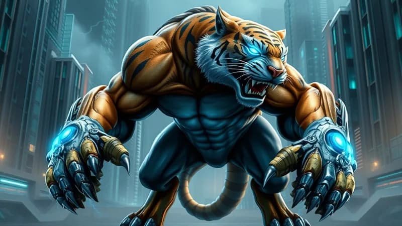 AI-generated character design showcasing Midjourney consistent character creation and digital art